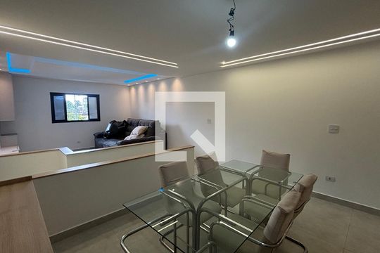Sala - Sala de jantar de casa à venda com 3 quartos, 133m² em Parque Novo Oratório, Santo André