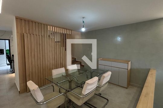 Sala - Sala de jantar  de casa à venda com 3 quartos, 133m² em Parque Novo Oratório, Santo André