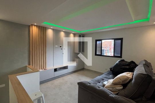 Sala - Sala de jantar  de casa à venda com 3 quartos, 133m² em Parque Novo Oratório, Santo André