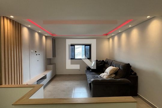 Sala - Sala de jantar  de casa à venda com 3 quartos, 133m² em Parque Novo Oratório, Santo André