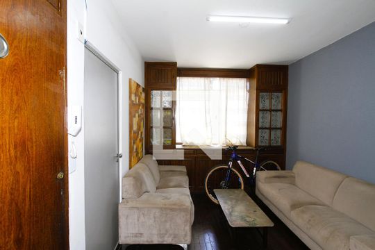 Sala de apartamento à venda com 4 quartos, 126m² em Coração Eucarístico, Belo Horizonte