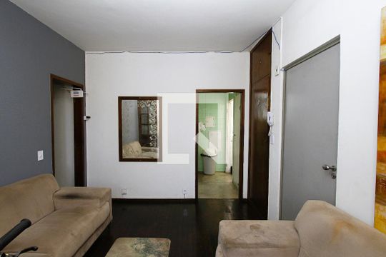 Sala de apartamento à venda com 4 quartos, 126m² em Coração Eucarístico, Belo Horizonte