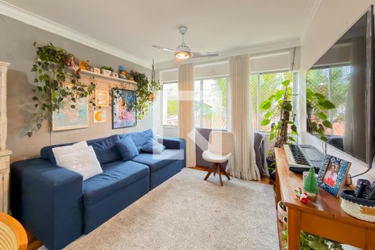 Sala de apartamento à venda com 3 quartos, 107m² em Vila Clementino, São Paulo