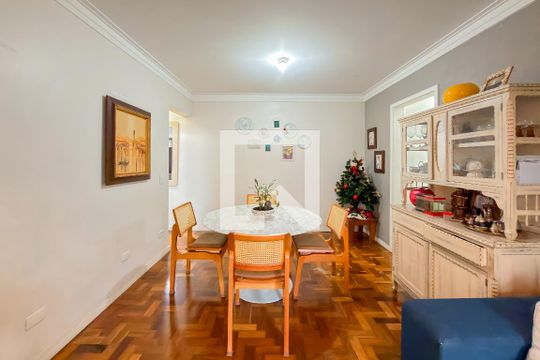 Sala de apartamento à venda com 3 quartos, 107m² em Vila Clementino, São Paulo