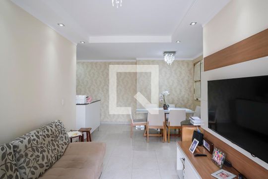 Sala de apartamento à venda com 3 quartos, 82m² em Centro, São Caetano do Sul
