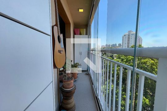 Varanda de apartamento à venda com 1 quarto, 37m² em Ferreira, São Paulo