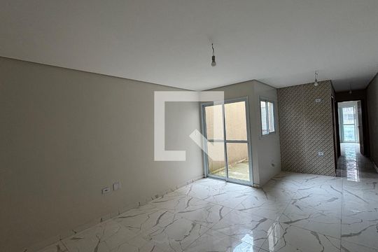 Sala  de apartamento para alugar com 2 quartos, 52m² em Jardim Guarará, Santo André