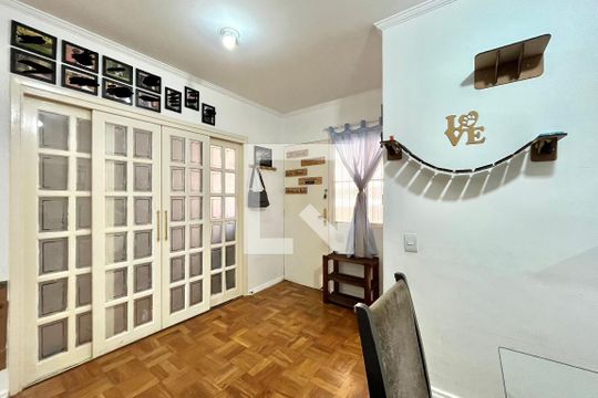 Sala de apartamento para alugar com 2 quartos, 65m² em Bosque da Saúde, São Paulo