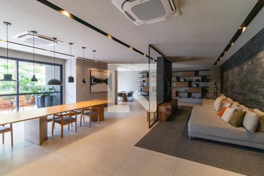Área comum de kitnet/studio para alugar com 1 quarto, 29m² em Perdizes, São Paulo
