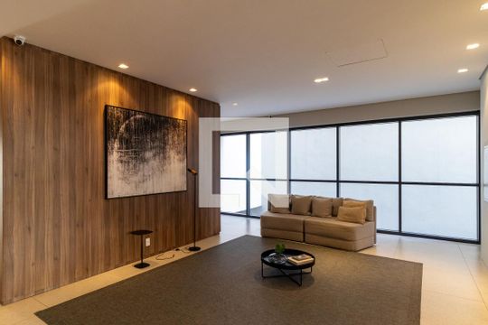 Área comum de kitnet/studio para alugar com 1 quarto, 29m² em Perdizes, São Paulo