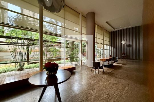 Hall Social Bloco de apartamento para alugar com 4 quartos, 180m² em Campo Belo, São Paulo