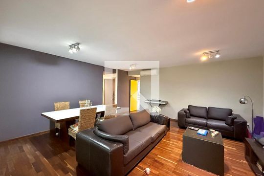Sala  de apartamento à venda com 3 quartos, 180m² em Campo Belo, São Paulo