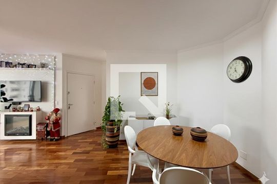 Sala de apartamento à venda com 3 quartos, 115m² em Brooklin, São Paulo
