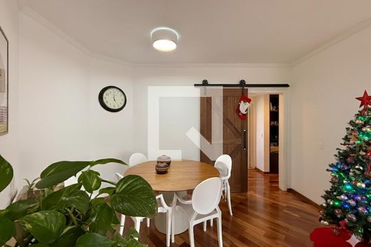 Sala de apartamento à venda com 3 quartos, 115m² em Brooklin, São Paulo