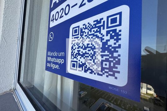 Placa de apartamento para alugar com 2 quartos, 55m² em Feitoria, São Leopoldo