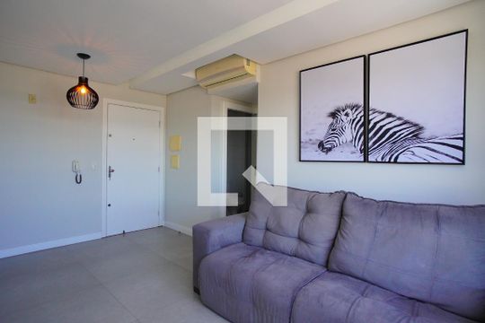 Sala de apartamento à venda com 2 quartos, 50m² em Passo das Pedras, Porto Alegre