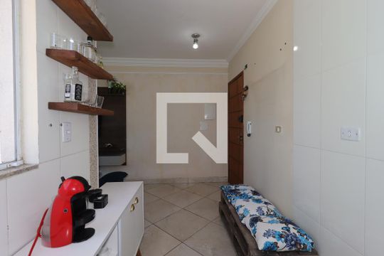 Sala de apartamento à venda com 2 quartos, 70m² em Parque Erasmo Assunção, Santo André