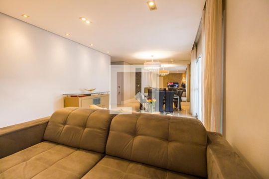Sala  de apartamento para alugar com 3 quartos, 132m² em Tamboré, Santana de Parnaíba