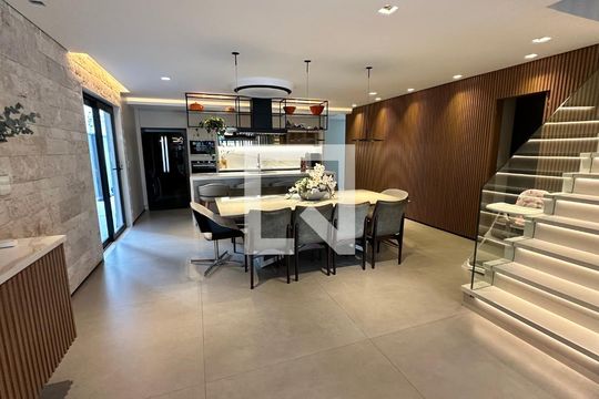 Sala de Jantar de casa de condomínio à venda com 4 quartos, 400m² em Barra da Tijuca, Rio de Janeiro