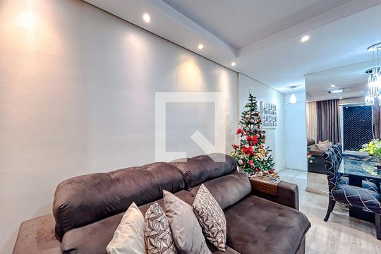 Sala de apartamento à venda com 2 quartos, 48m² em Jardim Santa Emilia, São Paulo