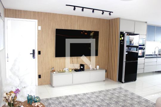 Sala de apartamento à venda com 2 quartos, 89m² em Vila Augusta, Guarulhos