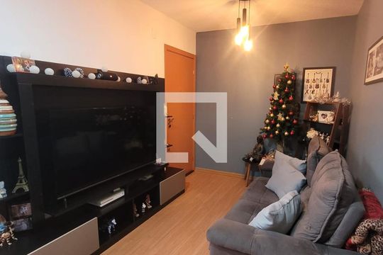 Sala de apartamento à venda com 2 quartos, 62m² em Estância Velha, Canoas