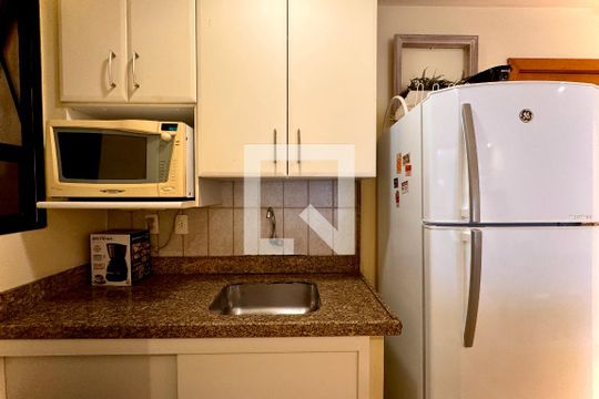 Cozinha de apartamento à venda com 1 quarto, 56m² em Flamengo, Rio de Janeiro
