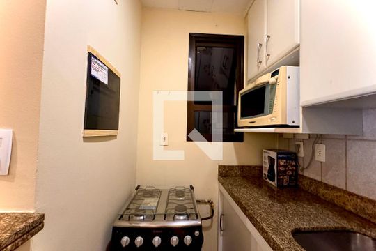 Cozinha de apartamento à venda com 1 quarto, 56m² em Flamengo, Rio de Janeiro