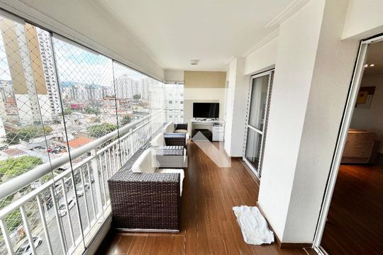 Varanda gourmet de apartamento à venda com 4 quartos, 122m² em Lauzane Paulista, São Paulo