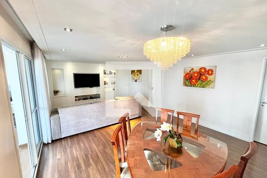 Sala de apartamento à venda com 4 quartos, 122m² em Lauzane Paulista, São Paulo