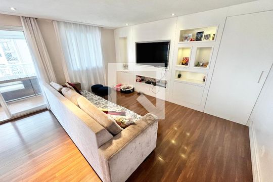 Sala de apartamento à venda com 4 quartos, 122m² em Lauzane Paulista, São Paulo