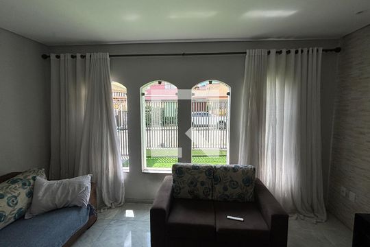 Sala de casa à venda com 3 quartos, 171m² em Vila Homero Thon, Santo André