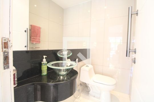 Lavabo de apartamento à venda com 3 quartos, 94m² em Vila Campo Grande, São Paulo
