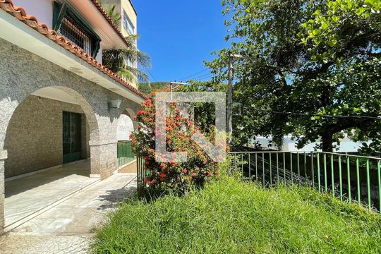 Varanda da Sala de casa à venda com 3 quartos, 643m² em Grajaú, Rio de Janeiro