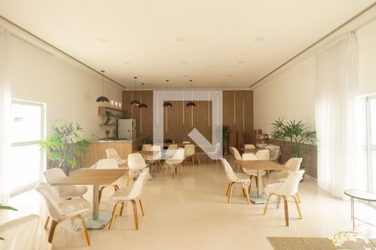 Área comum - Salão de festas de apartamento para alugar com 2 quartos, 48m² em Guaratiba, Rio de Janeiro