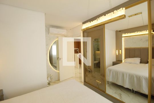 Suíte 1 de apartamento à venda com 1 quarto, 56m² em Jardim São Pedro, Porto Alegre