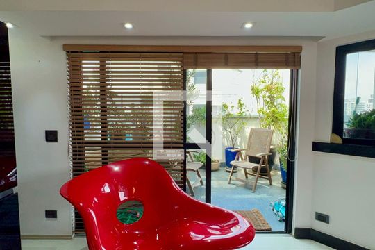 Varanda de apartamento à venda com 1 quarto, 156m² em Jardins, São Paulo