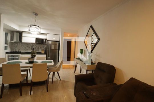 Sala de apartamento à venda com 3 quartos, 72m² em Jardim Maria de Fatima, Várzea Paulista