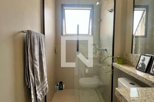 Banheiro da Suíte 2 de casa de condomínio à venda com 2 quartos, 85m² em Parque Taquaral, Campinas