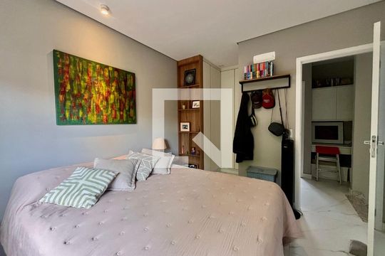 Suíte 1 de casa de condomínio à venda com 2 quartos, 85m² em Parque Taquaral, Campinas