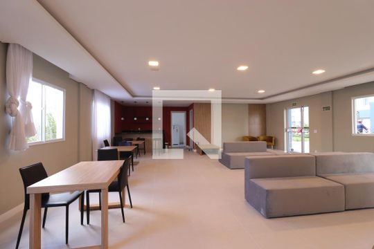 Área Comum - Salão de Festa de apartamento para alugar com 2 quartos, 35m² em Santa Maria, Santo André