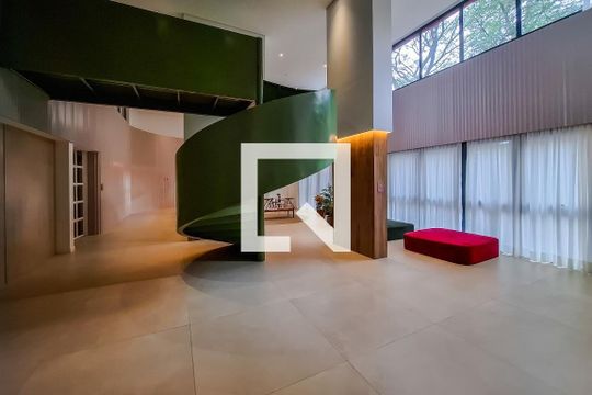 Área comum de kitnet/studio para alugar com 1 quarto, 25m² em Liberdade, São Paulo