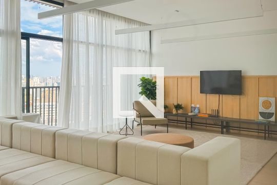 Salão de festas de kitnet/studio para alugar com 1 quarto, 25m² em Liberdade, São Paulo
