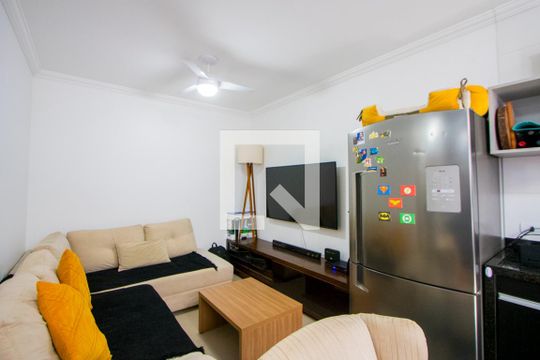 Sala de apartamento à venda com 2 quartos, 59m² em Vila Eldizia, Santo André