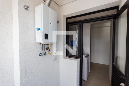 Varanda de Serviço de apartamento para alugar com 2 quartos, 79m² em Campestre, Santo André
