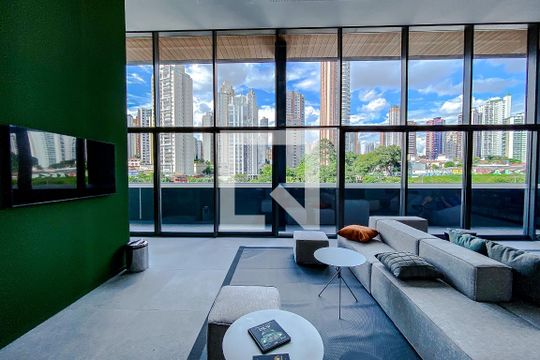 Área comum de kitnet/studio à venda com 1 quarto, 25m² em Vila Regente Feijó, São Paulo