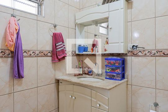 Banheiro da suíte 1 de casa à venda com 3 quartos, 162m² em Casa Verde Alta, São Paulo