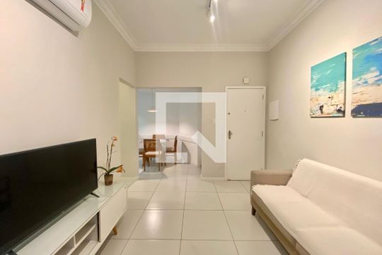 SALA de apartamento para alugar com 2 quartos, 65m² em Leblon, Rio de Janeiro