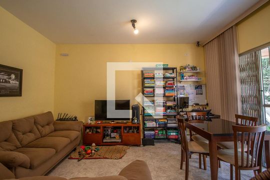 Sala de apartamento para alugar com 3 quartos, 110m² em Tijuca, Rio de Janeiro