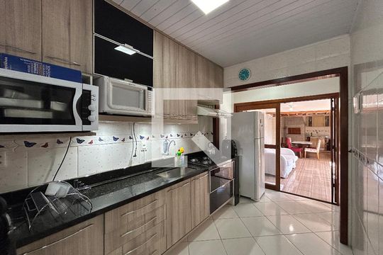 Cozinha de casa à venda com 2 quartos, 59m² em Arroio da Manteiga, São Leopoldo